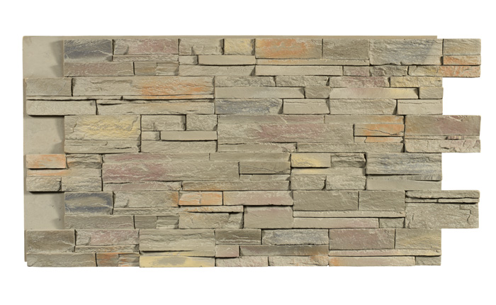 Stacked Stone Dry Stack - Natural Gray